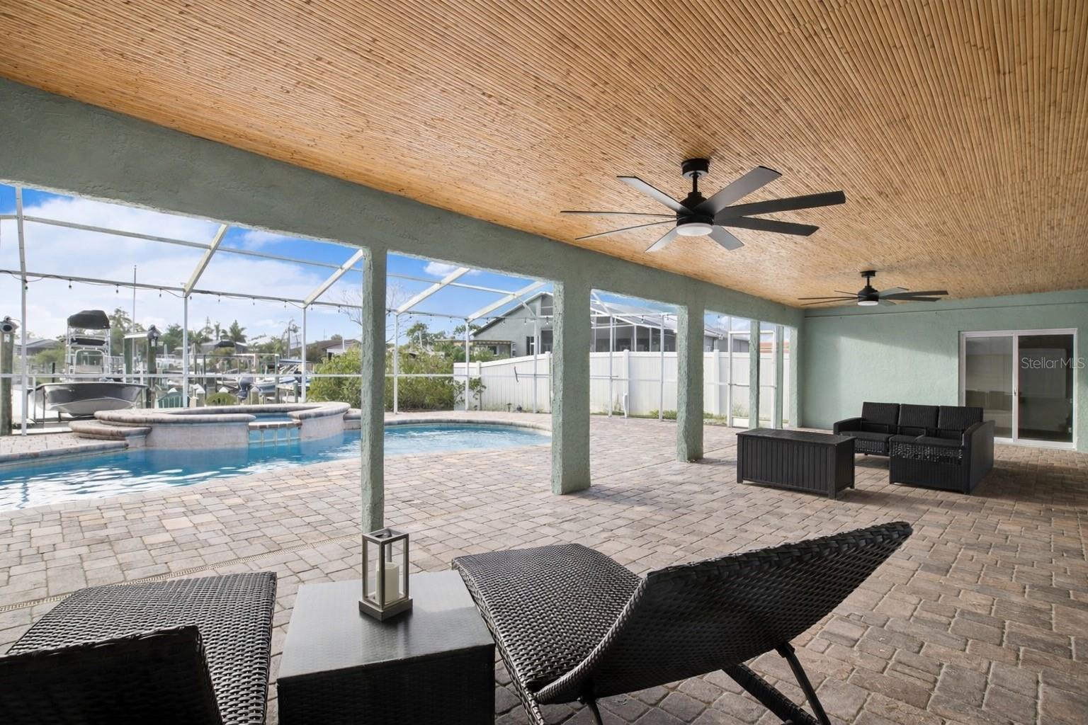 Enjoy your cup of coffee on your screened in lanai watching the sunrise every morning. No better way to start your day.