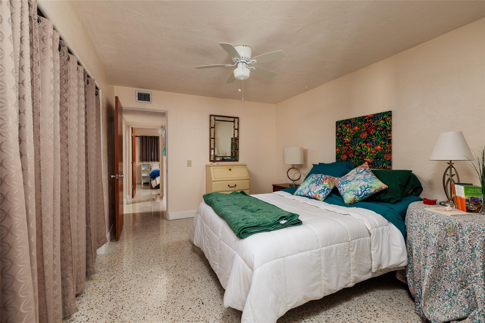 Primary Bedroom measures 10'8" x 13'7".