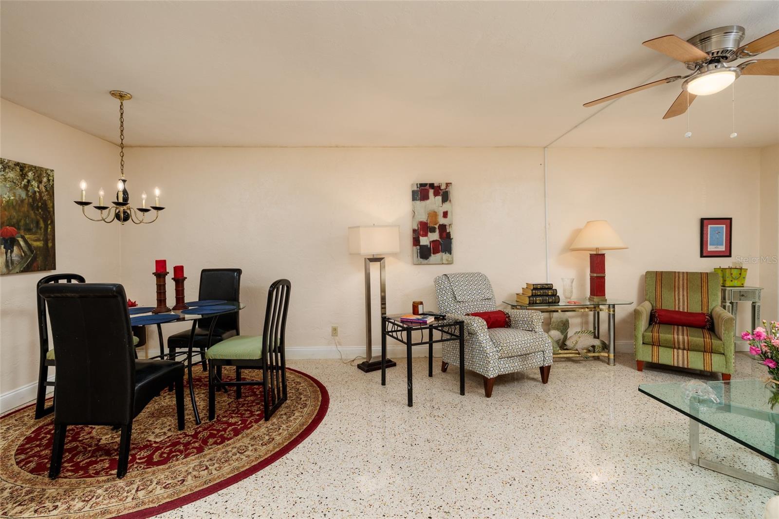 Polished Terrazzo Flooring.