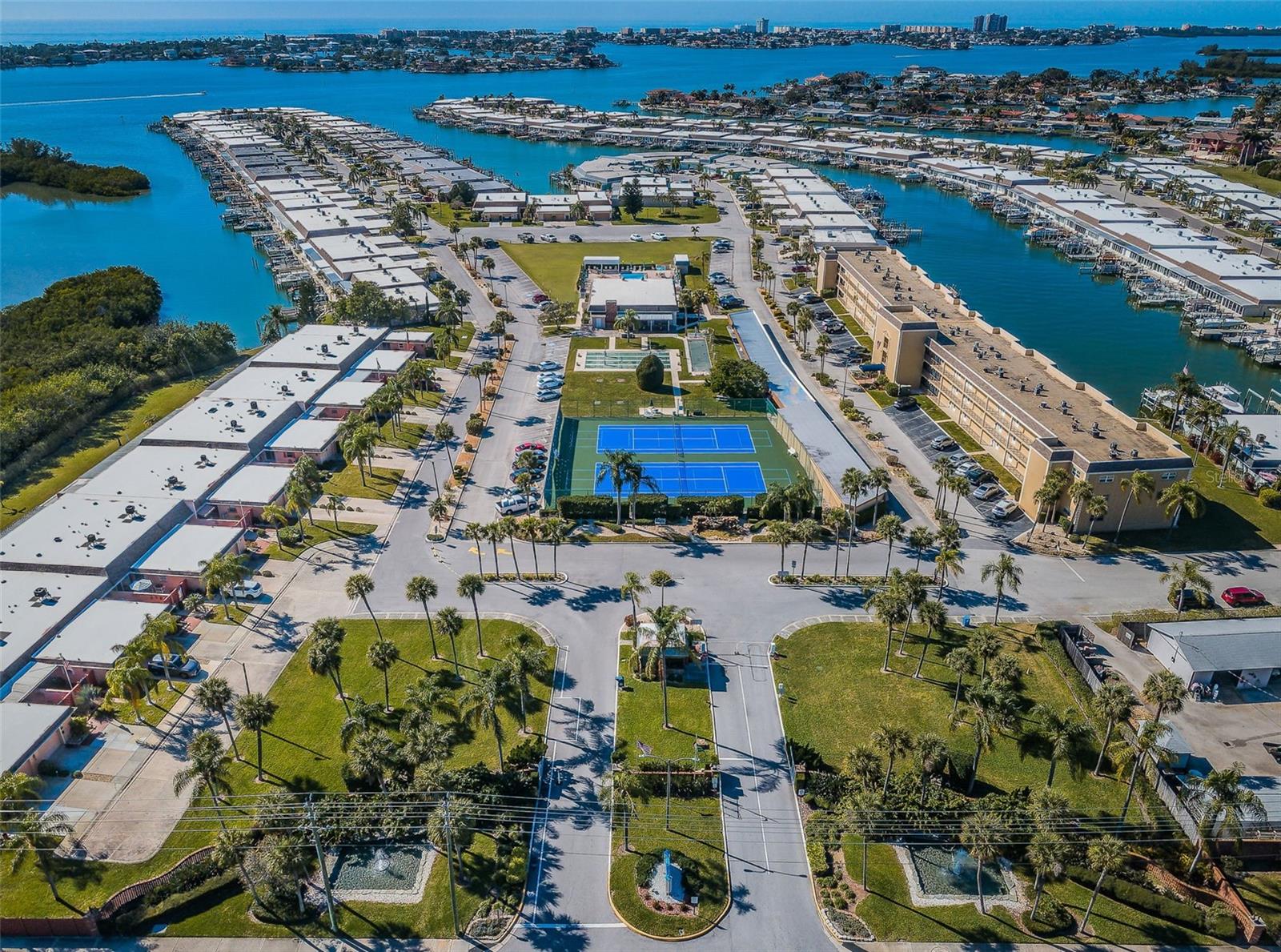 Boca Ciega Point Community-aerial view