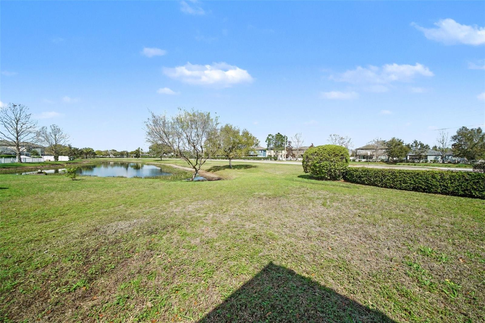 Pond View and Huge Backyard