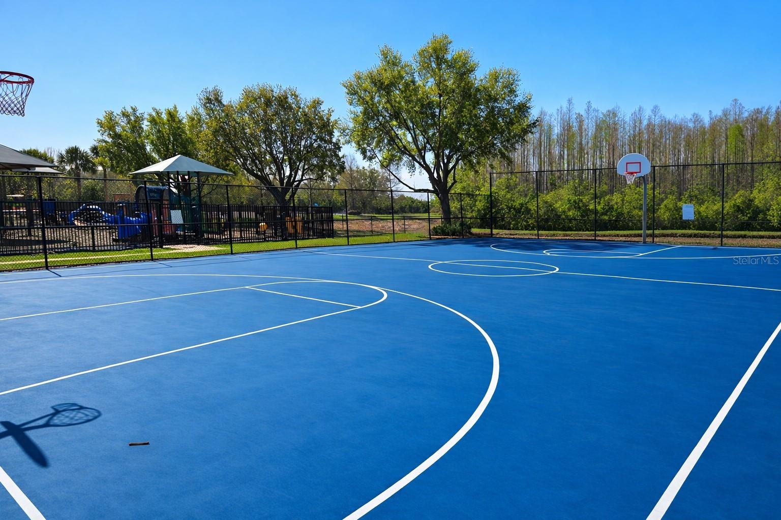 Basketball Court Nearby