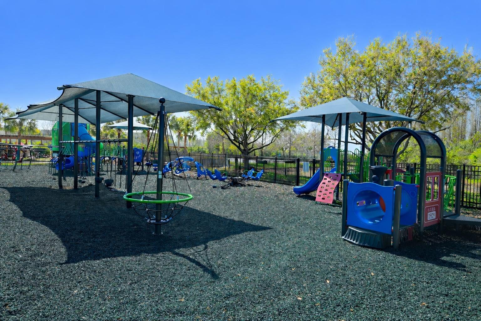 Fenced Playground Nearby