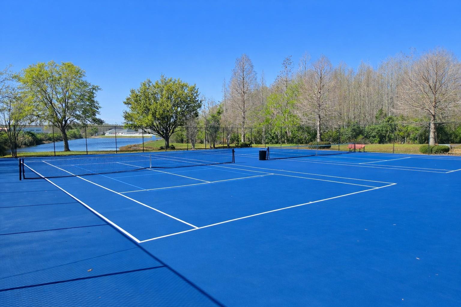 Tennis and Pickleball Courts Nearby
