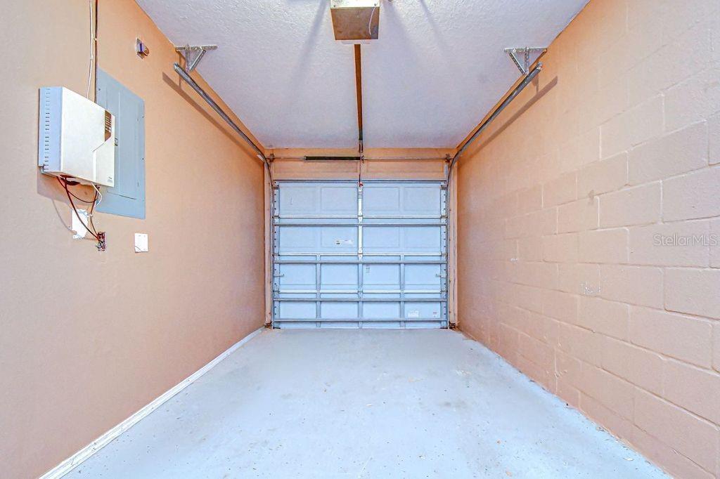 Single car attached garage!