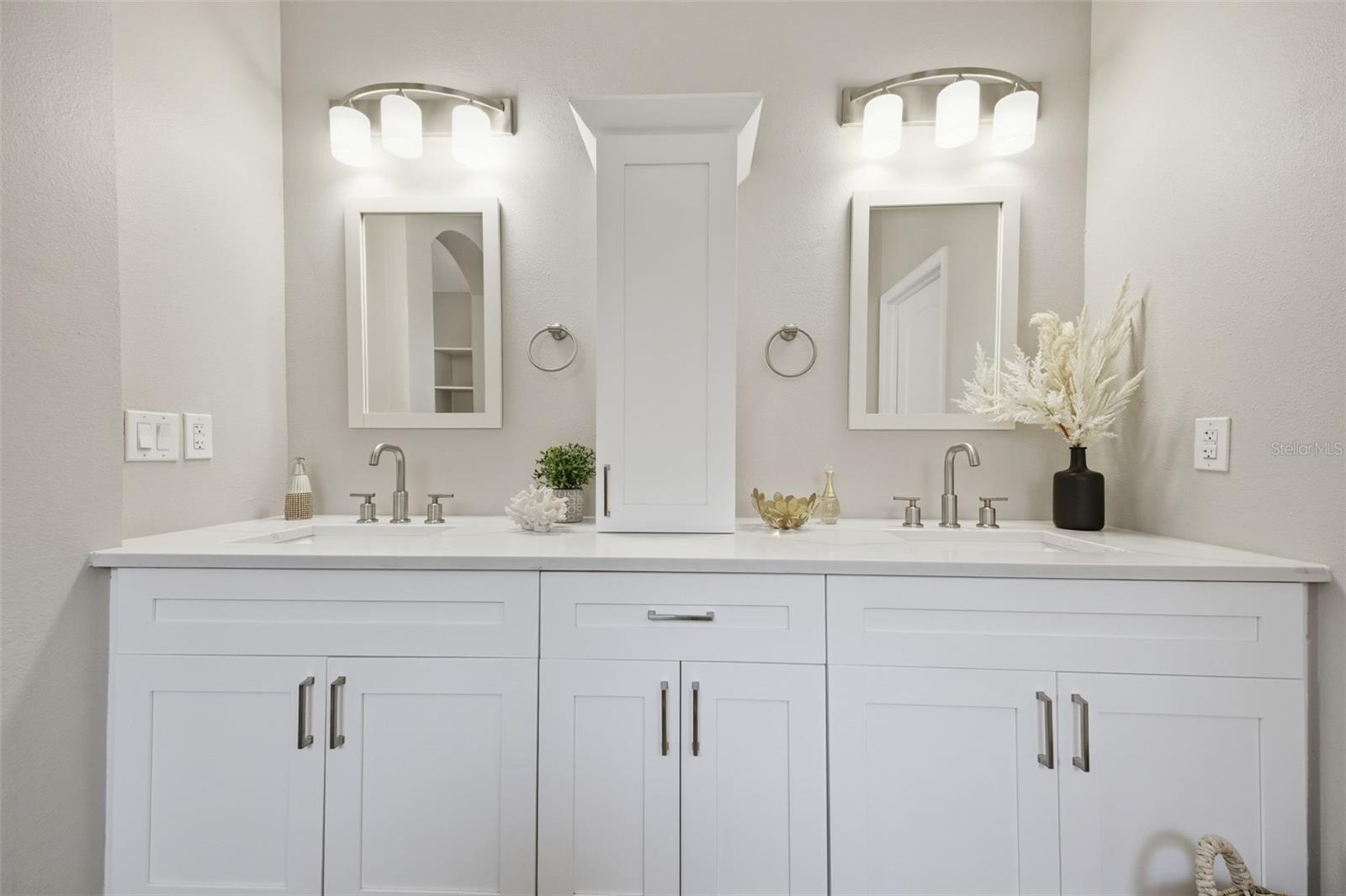 remolded master bathroom