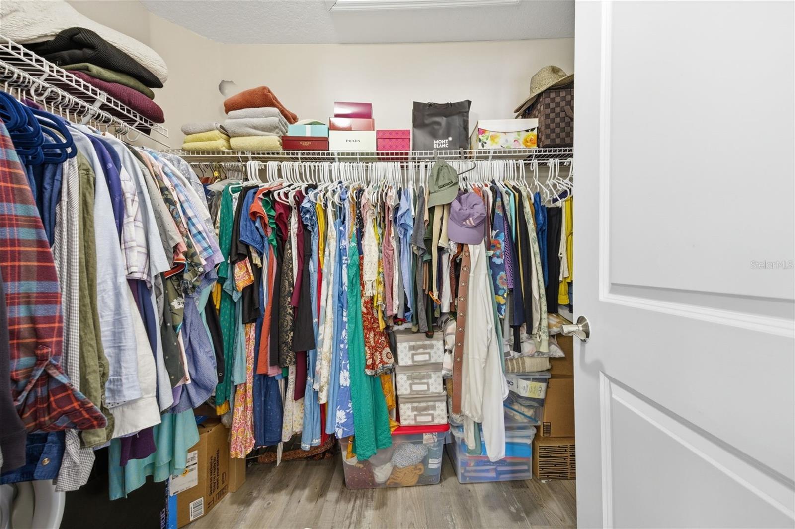 master walk-in closet