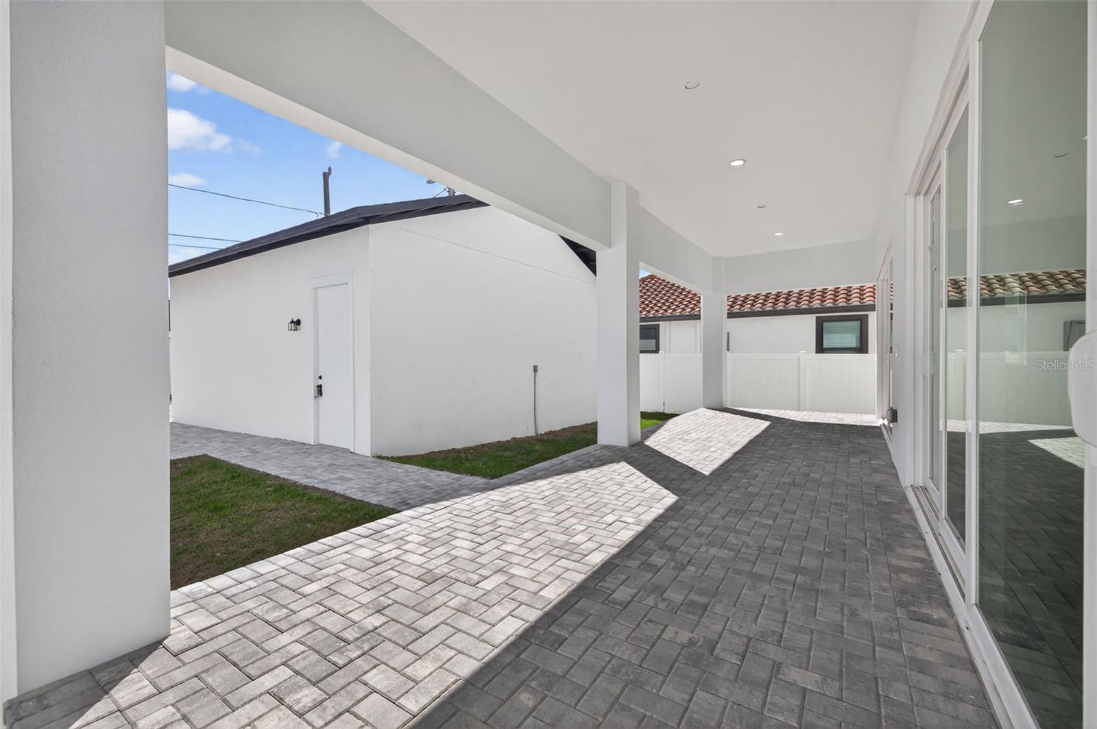 Generous patio deck off great room