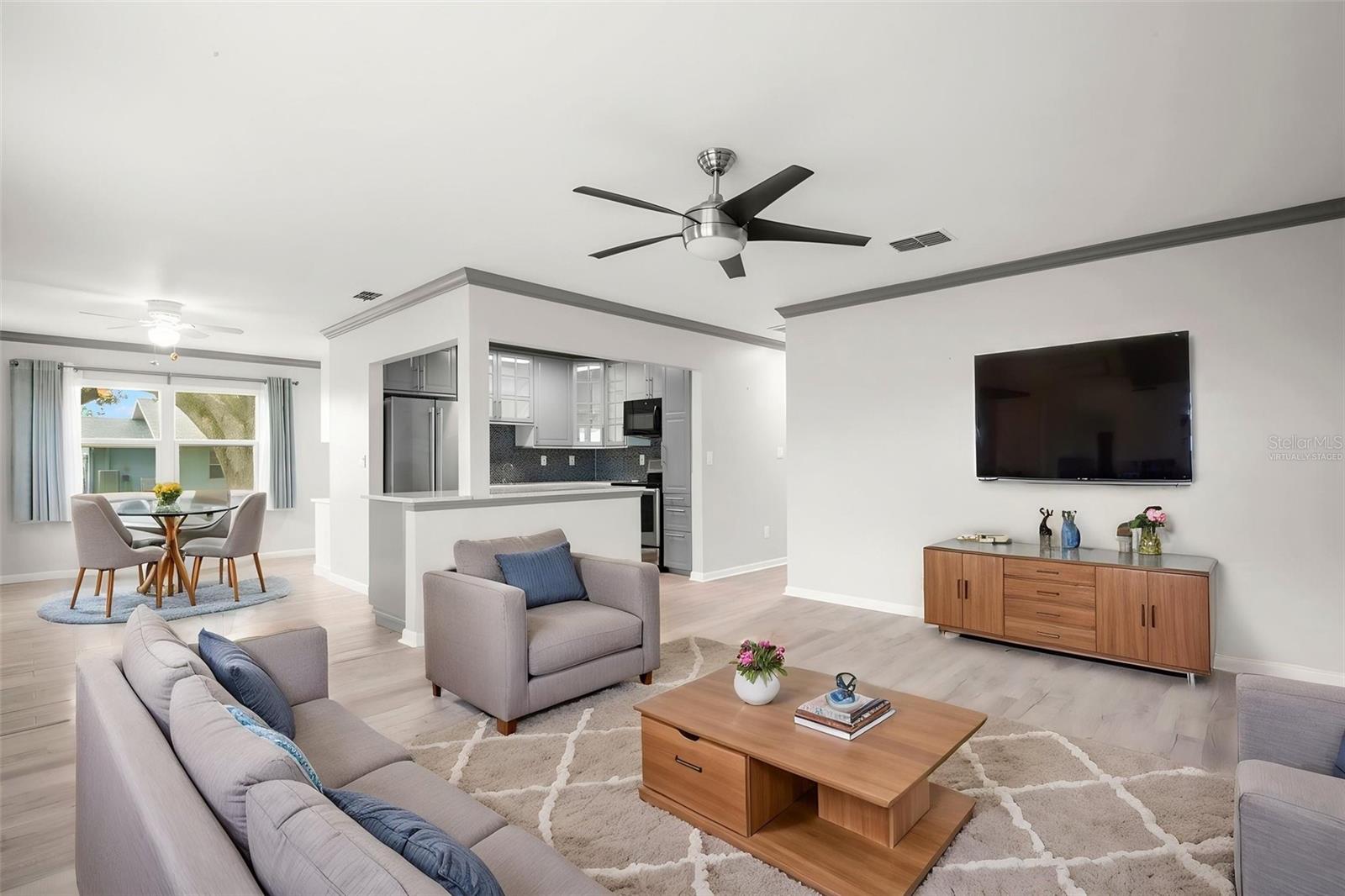 Virtually Staged - Great Room