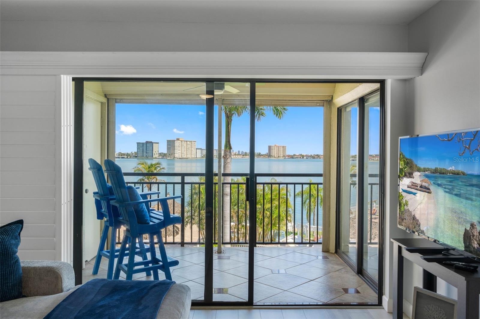 . Private Balcony with Downtown St Pete Views