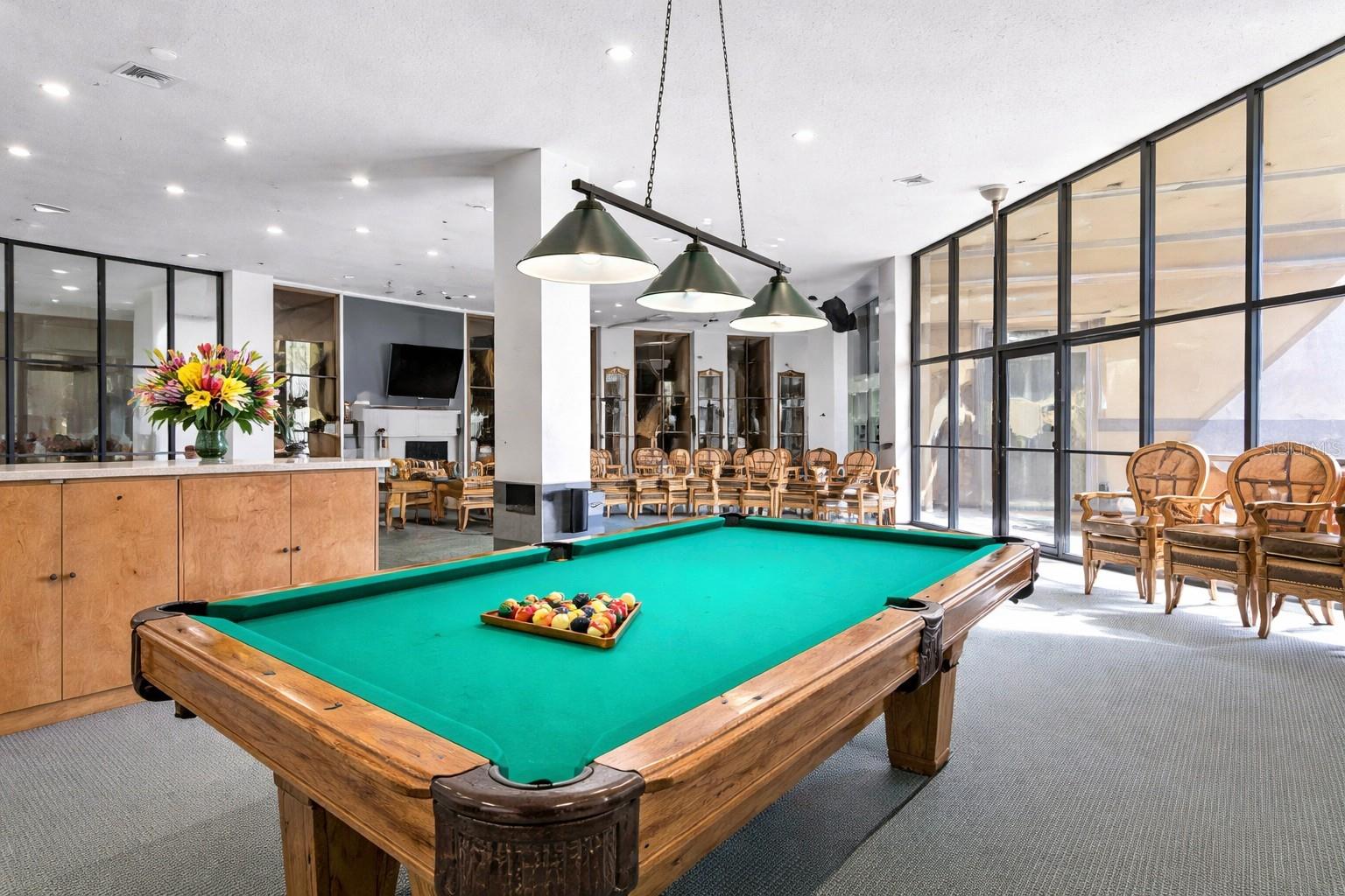 Clubhouse Billiards and Gathering Room