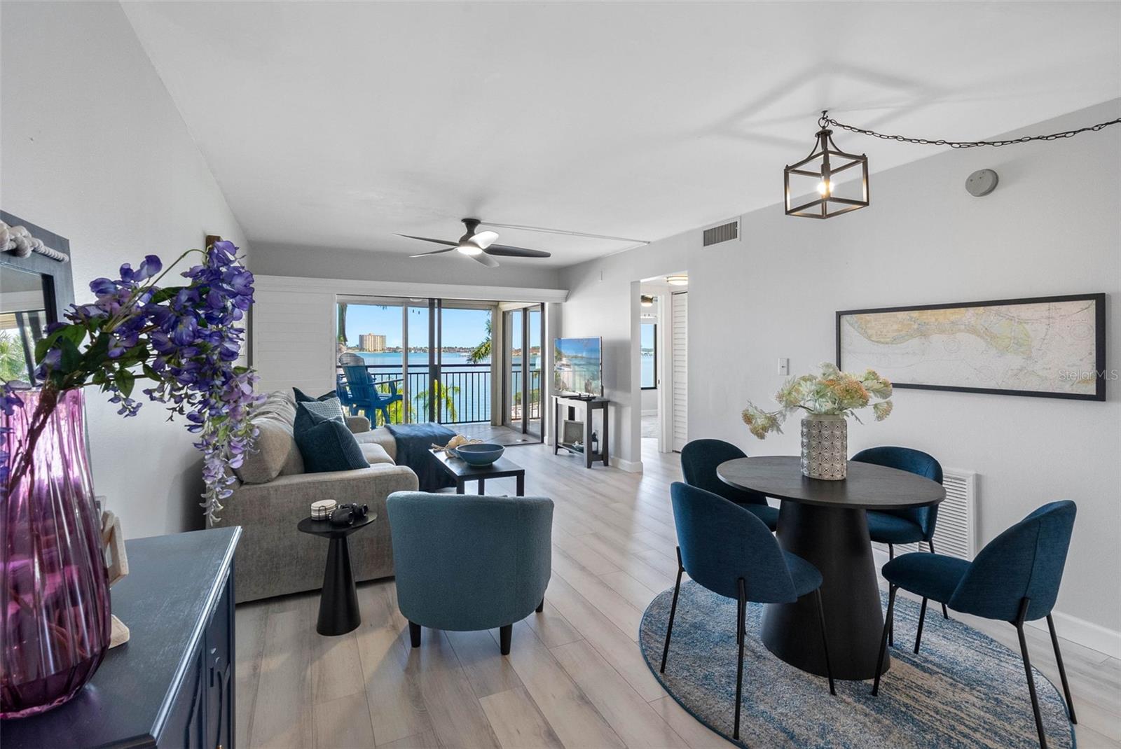 Luxury Wood-Plank Vinyl Flooring Throughout