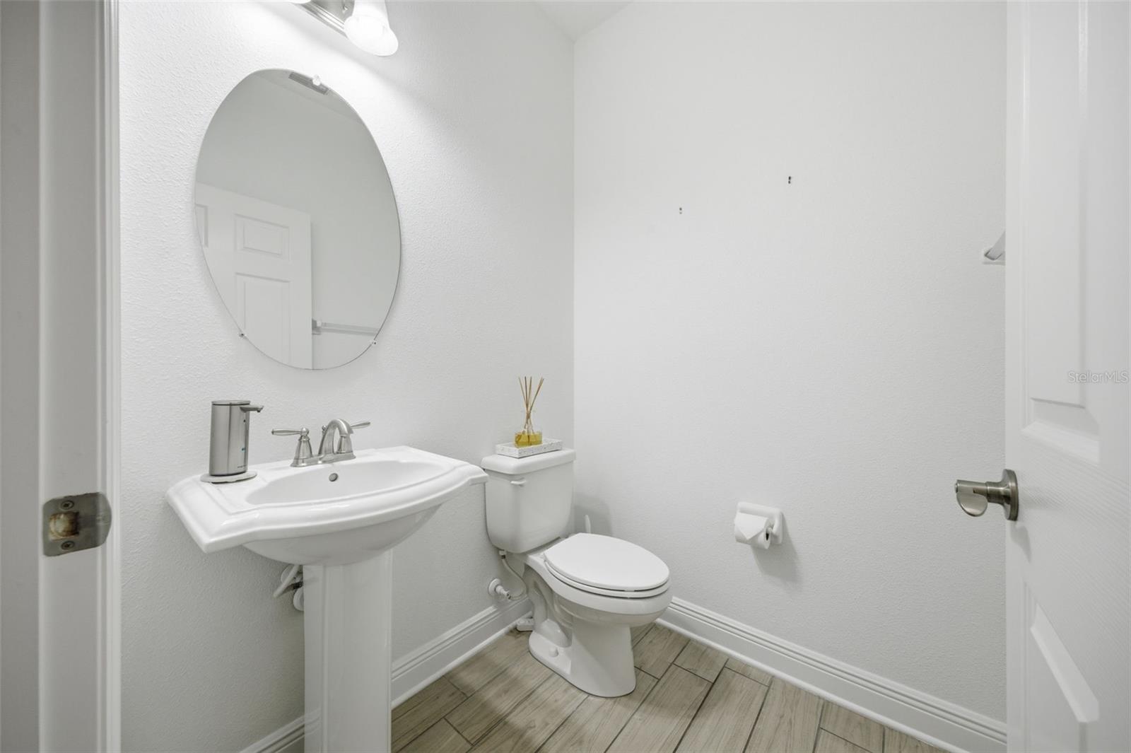 downstairs half bath