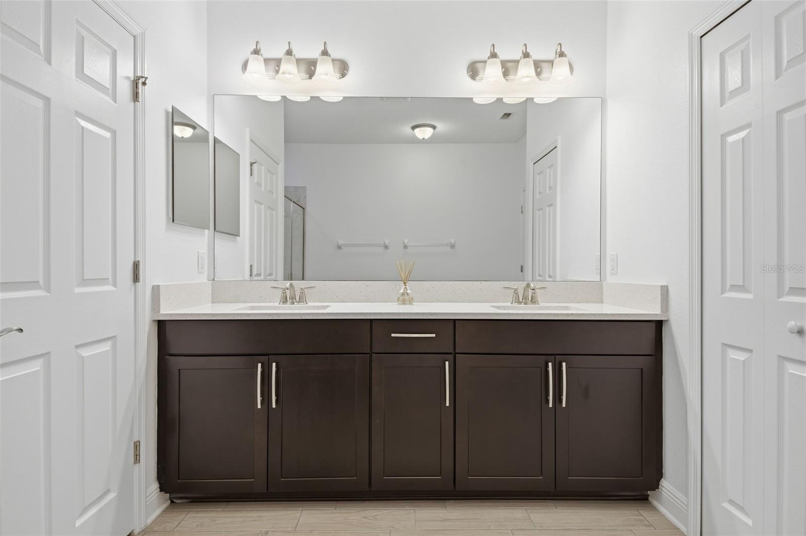 double sink vanity