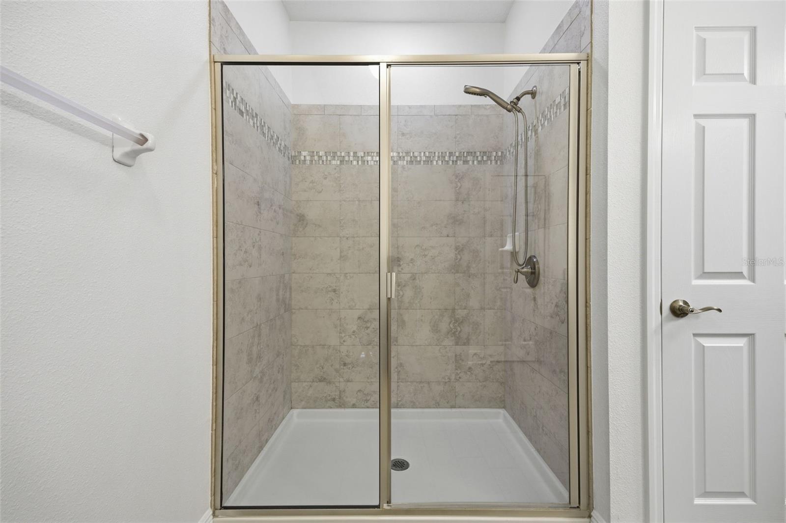 walk-in shower