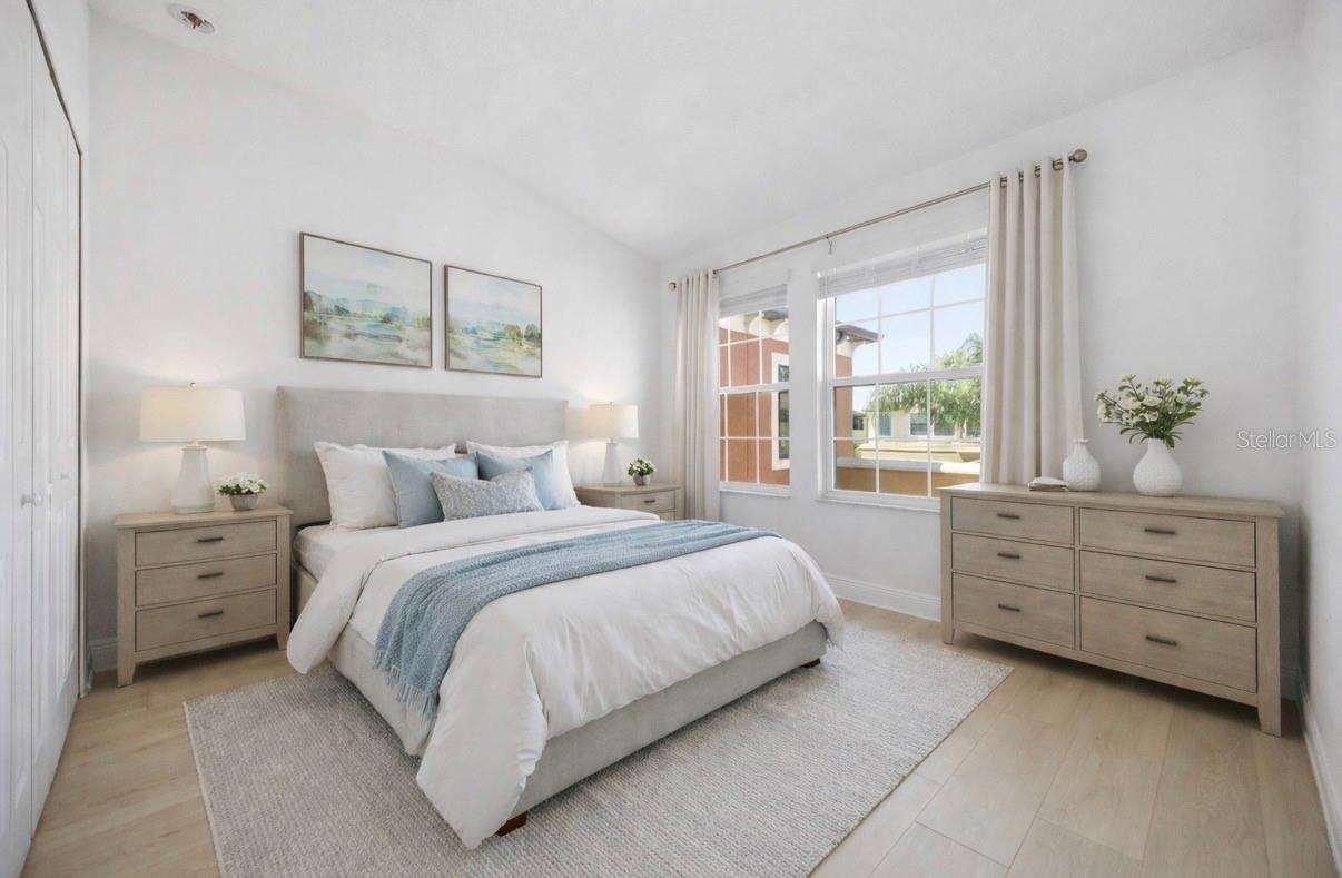 virtual staged guest bedroom 2