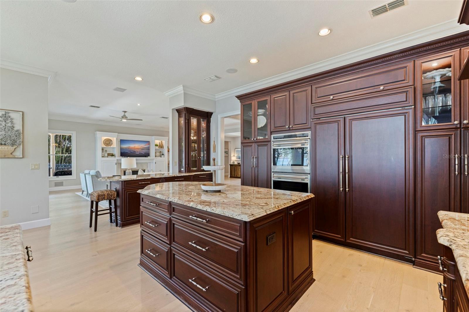 Spacious kitchen with butler's pantry