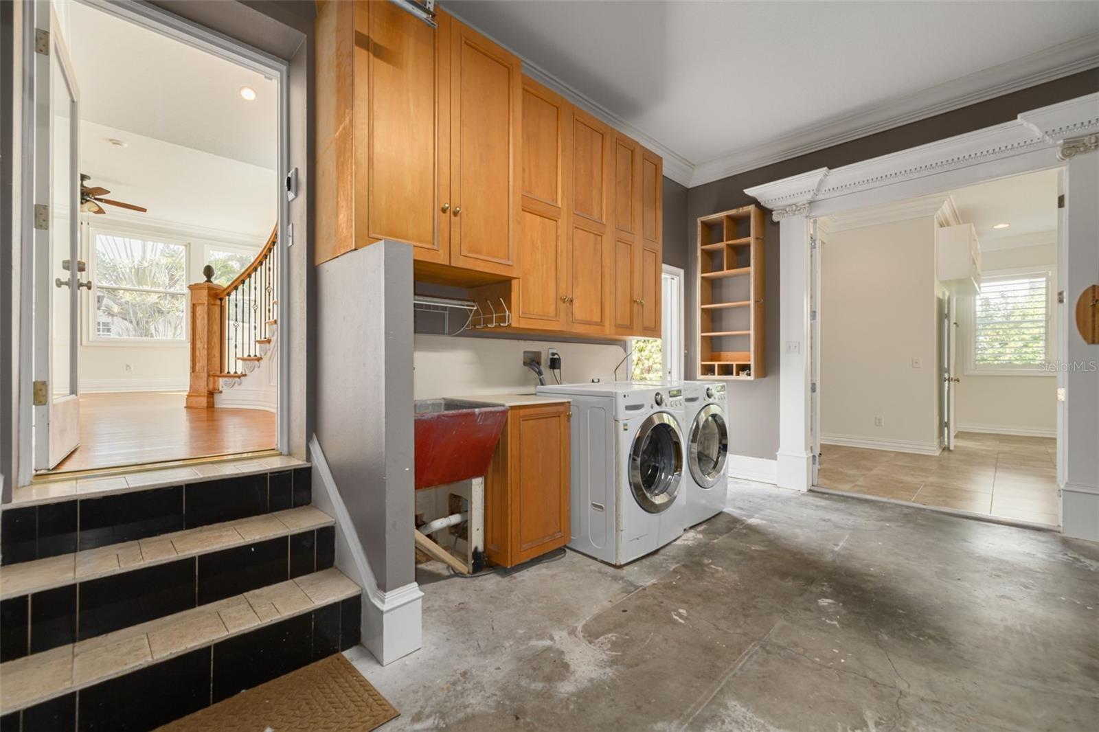 Garage Access into Family Room