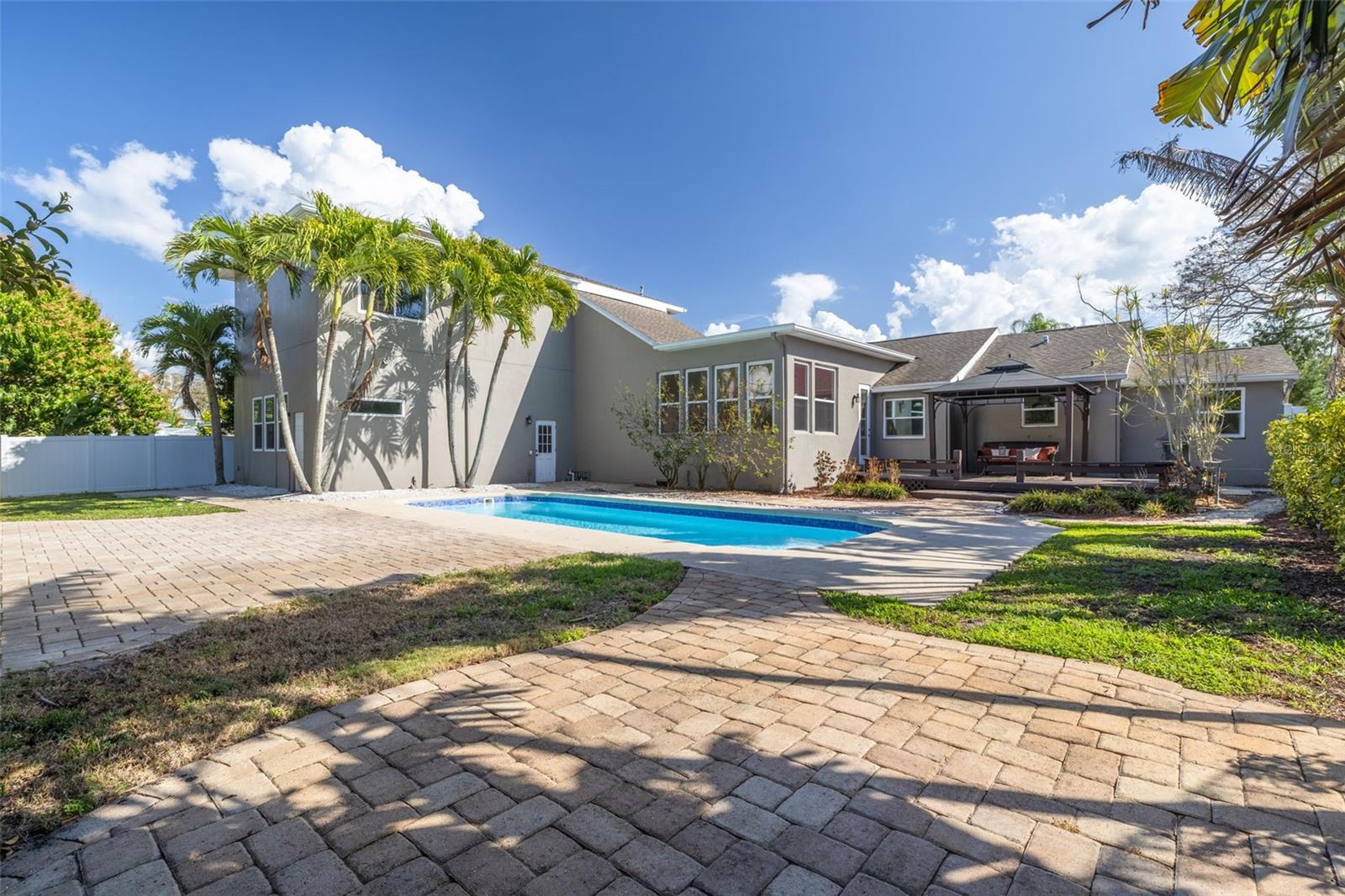 Salt Water Pool and tons of room to entertain