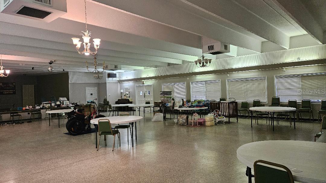 MAIN ROOM IN RECREATION CENTER