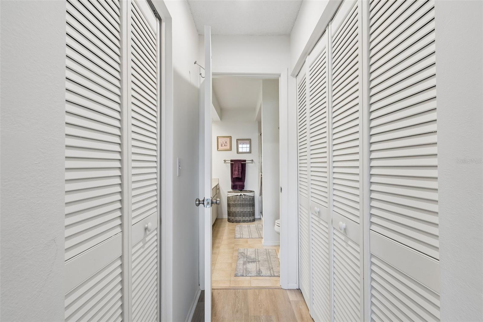 Oversized Walkin Closet and Step In Closet