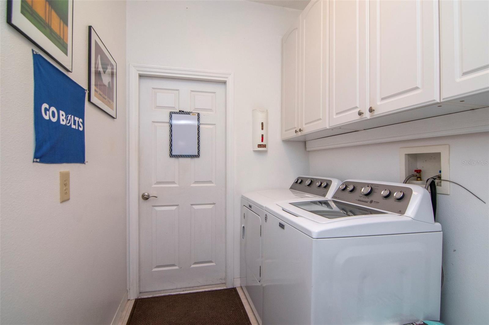 Spacious Laundry Room with Storage