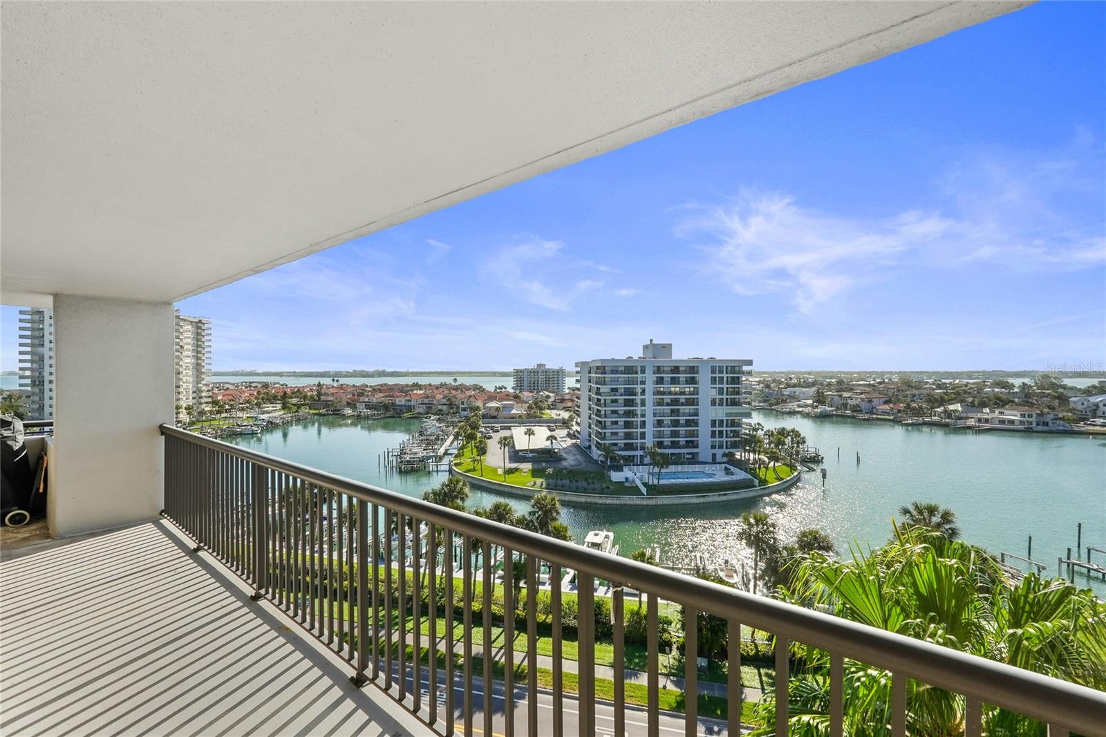 Water views from your private balcony