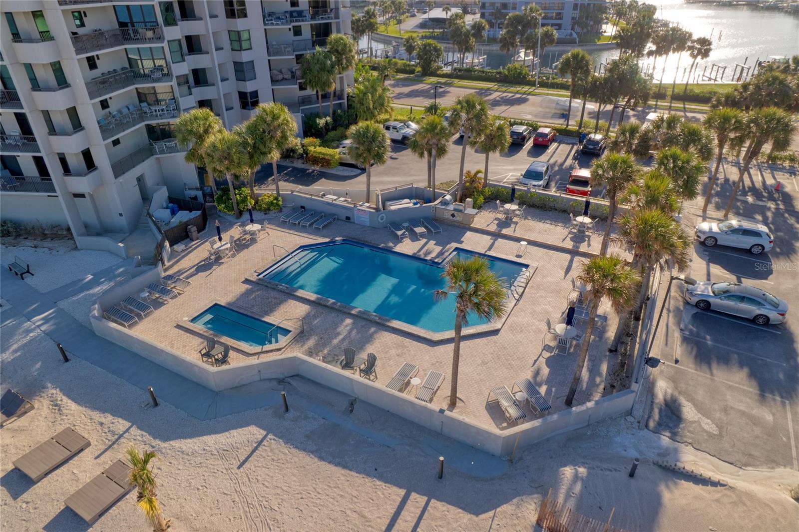 Private Pool and spa just one of the many amenities