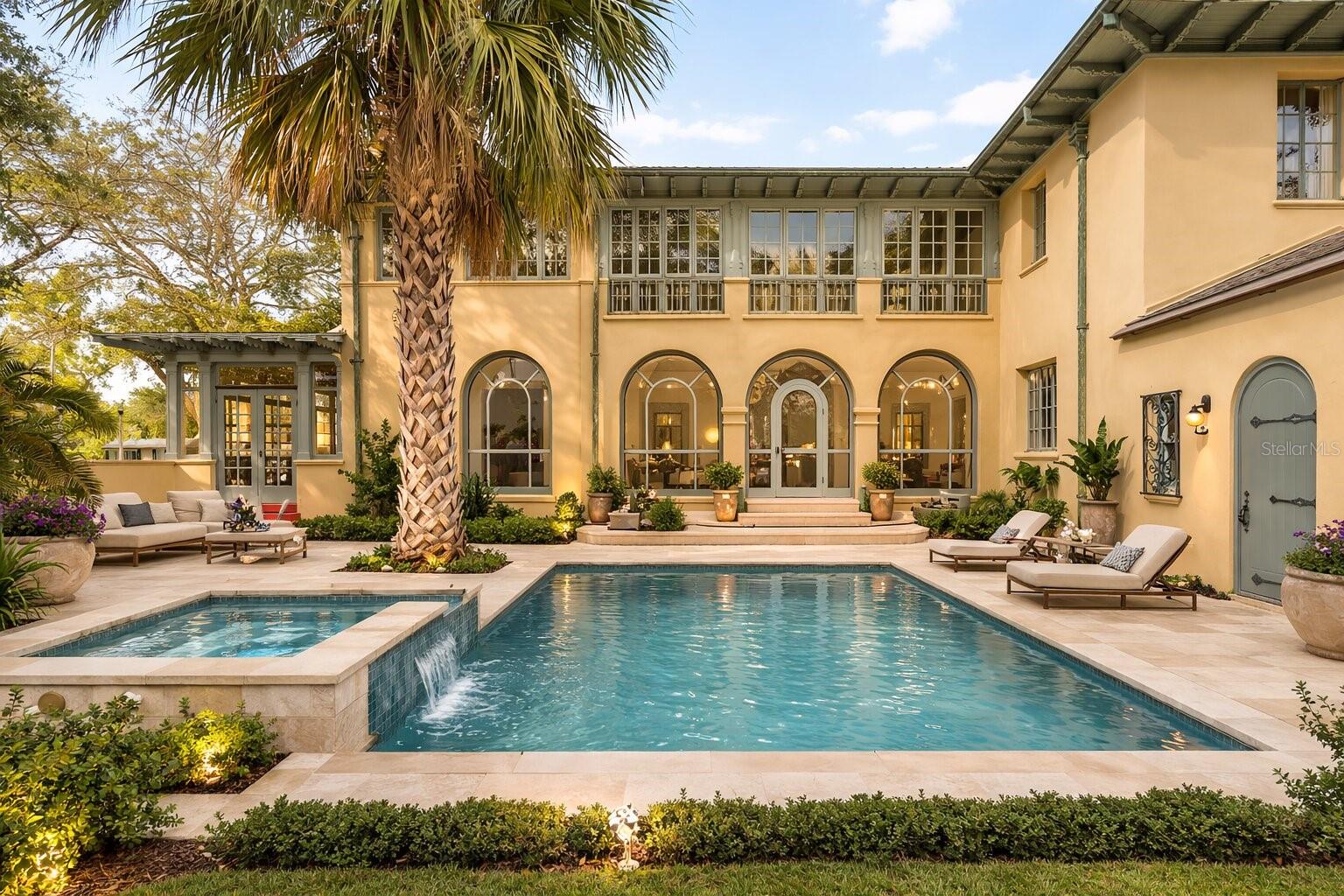 403 Jasmine Way - Rendering of potential pool and spa.