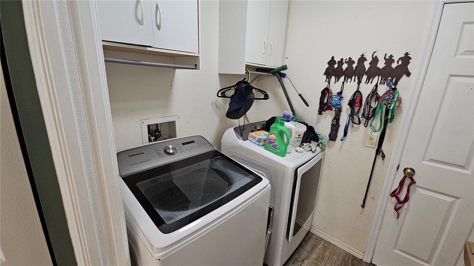 Inside Laundry Room (adjacent to kitchen)
