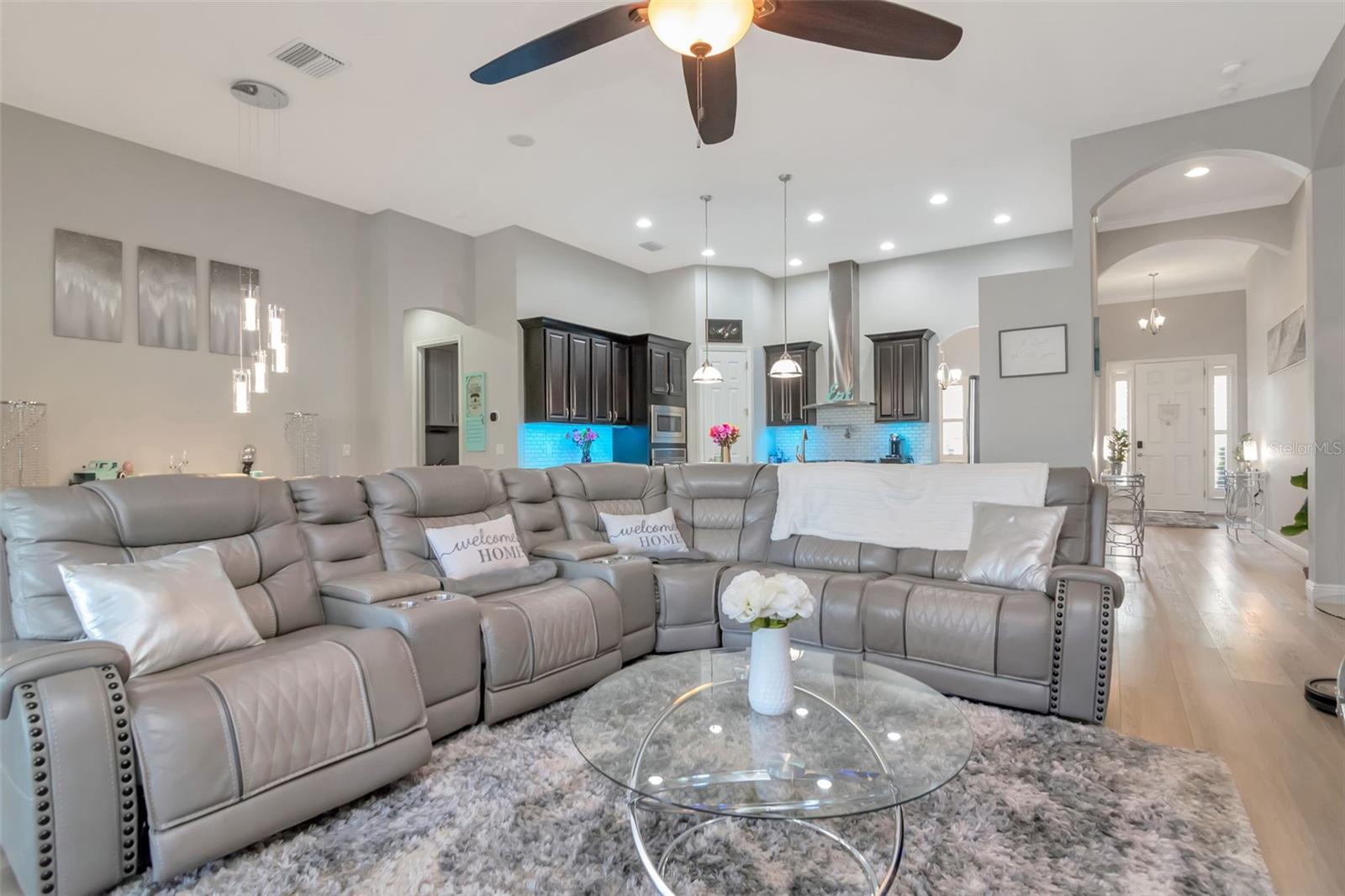 Great Room with Open Layout