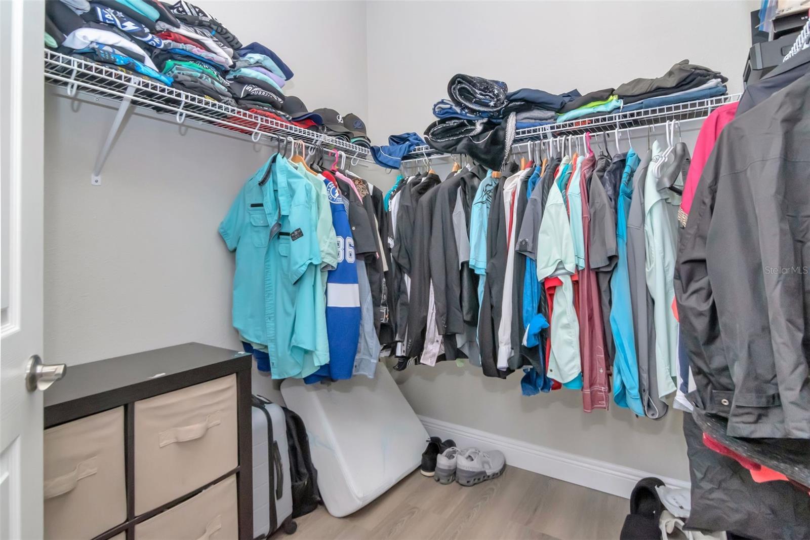 Spacious Primary Closet