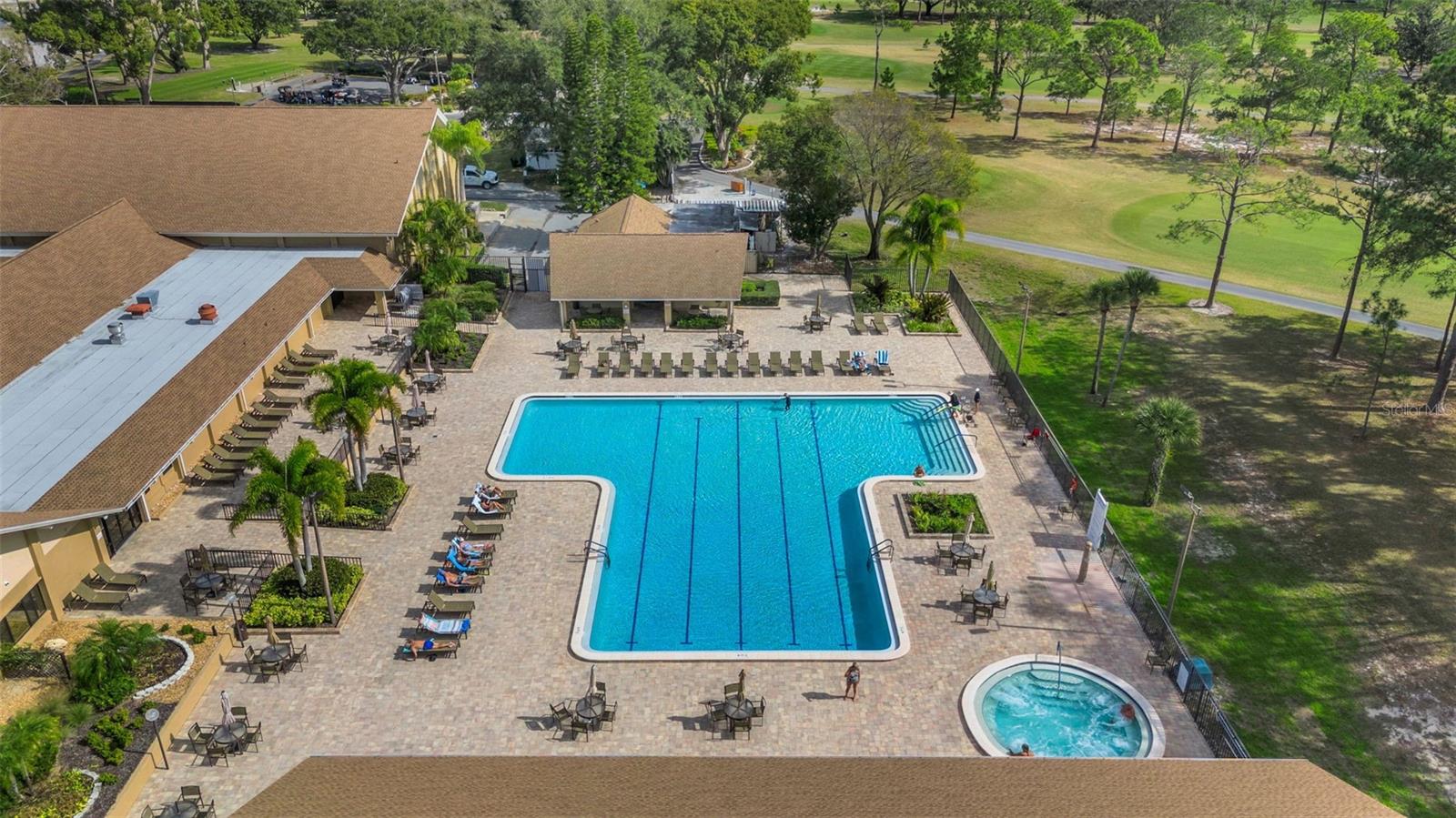 Water Aerobics, Laps or walking perfectly heated or cooled.