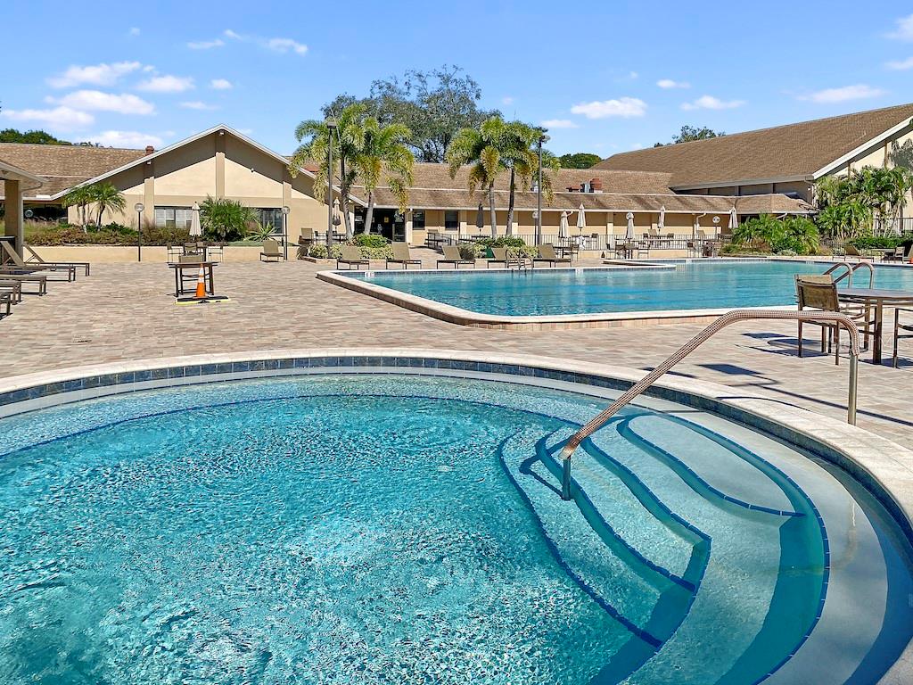 Relaxing Spa after a day of golf!