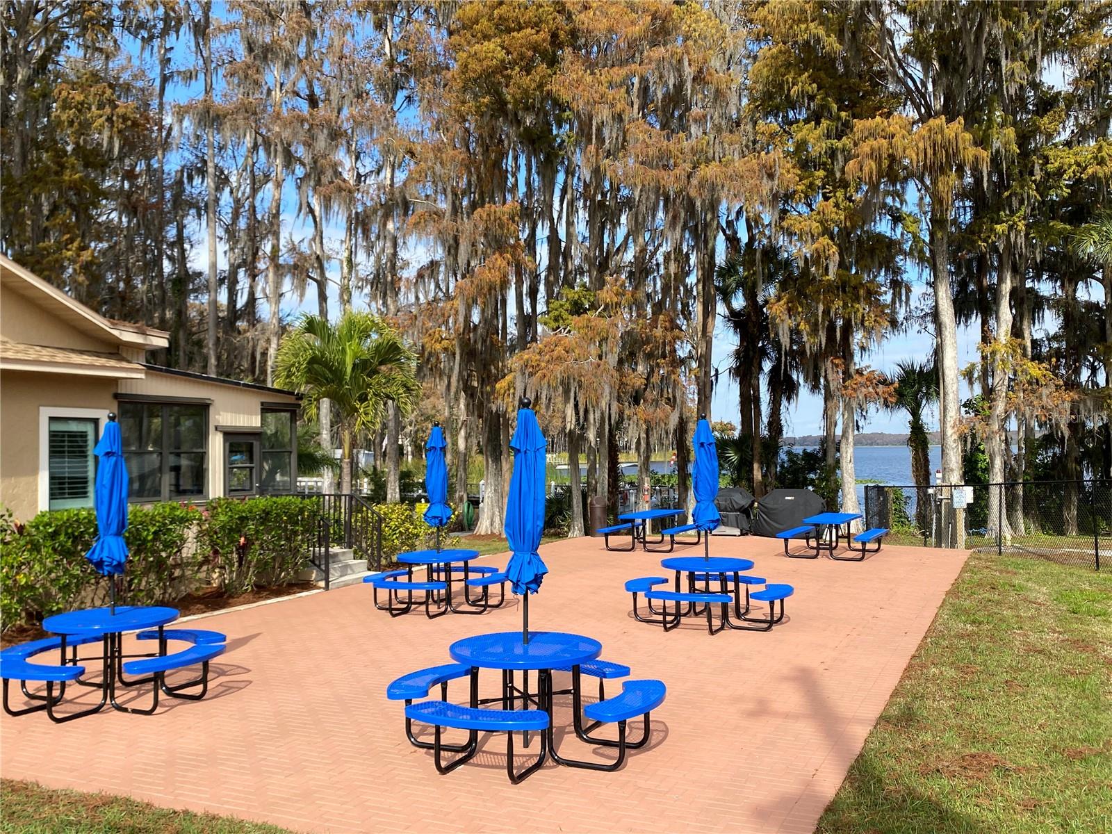 Fishing allowed on the dock too