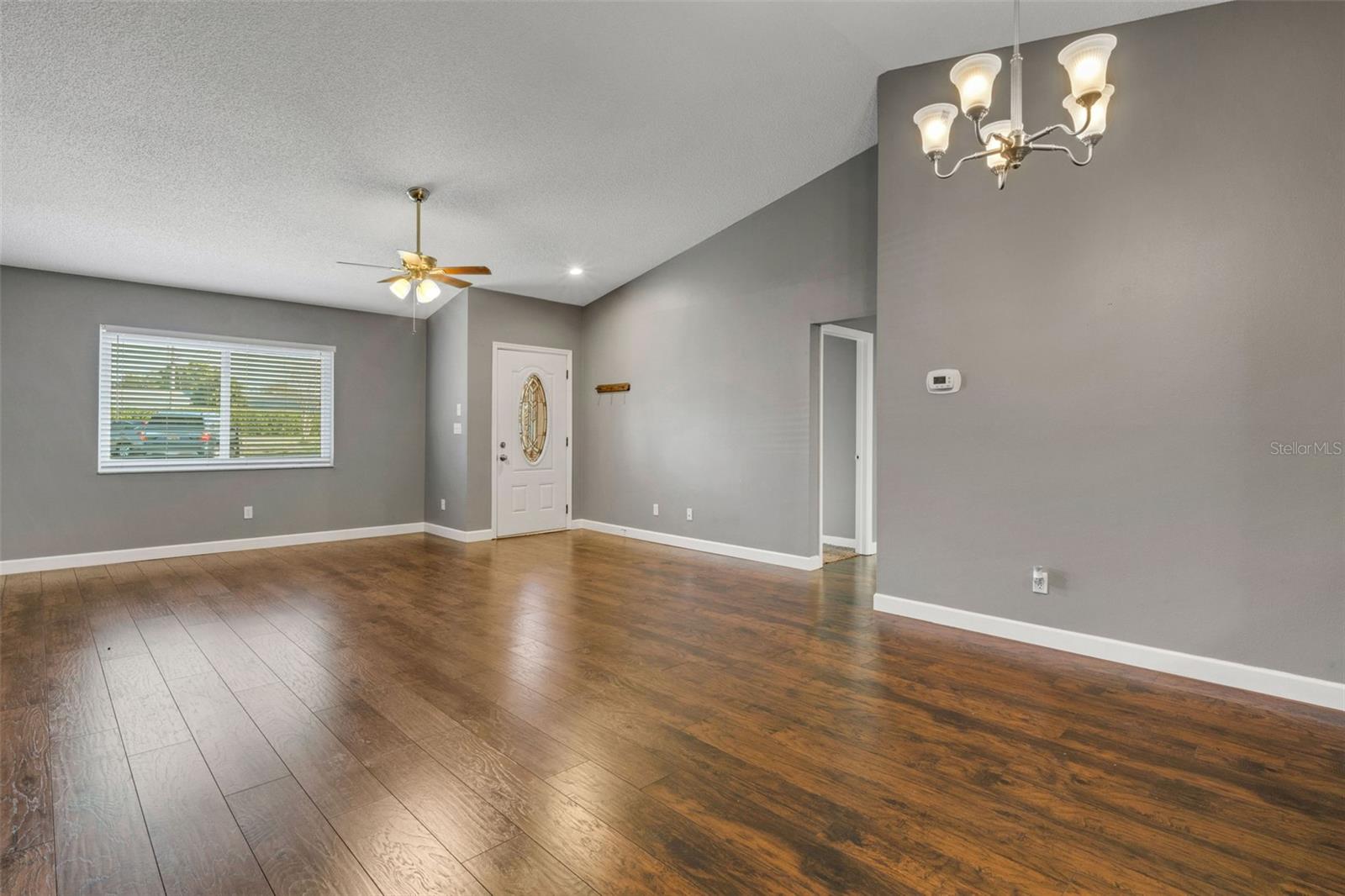 Warm and inviting Laminate wood floors