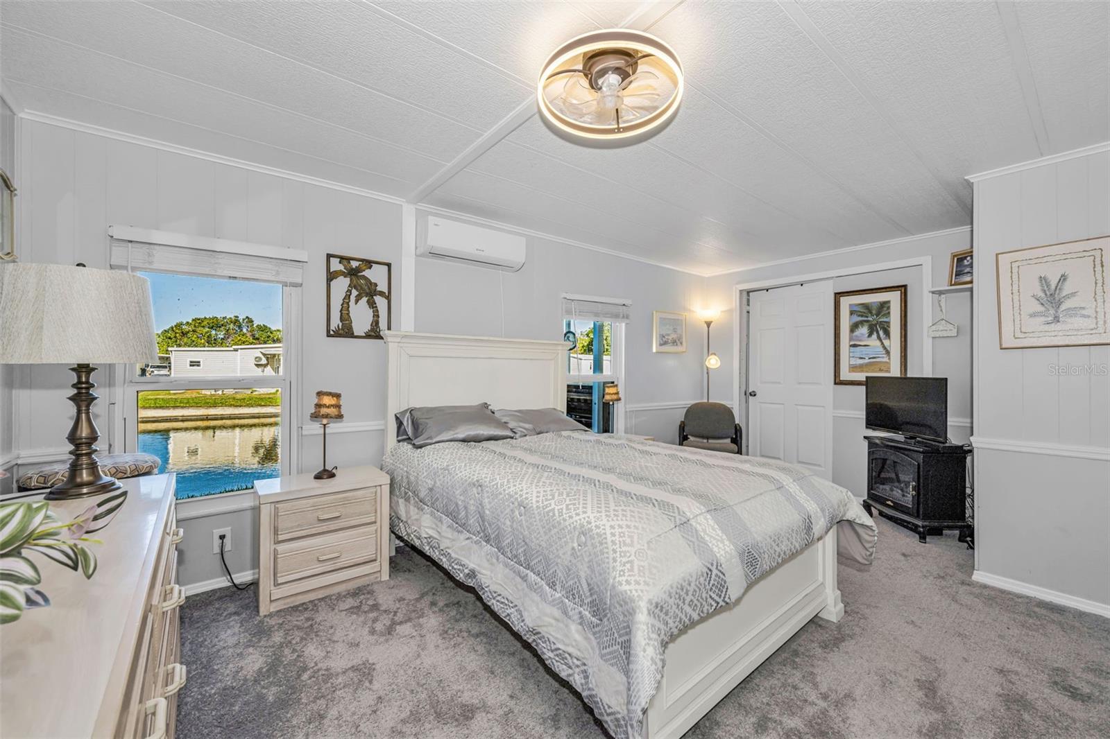 Primary bedroom opens to the florida room