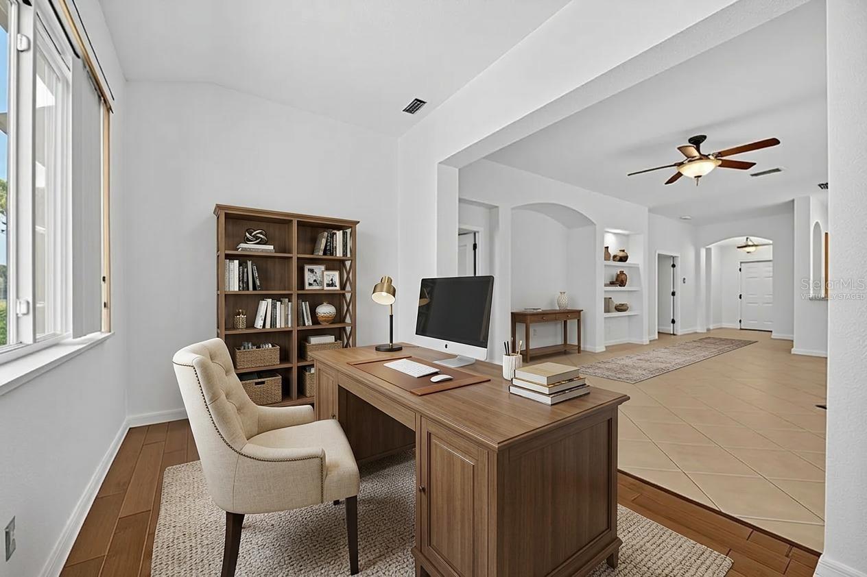 Office Virtually Staged