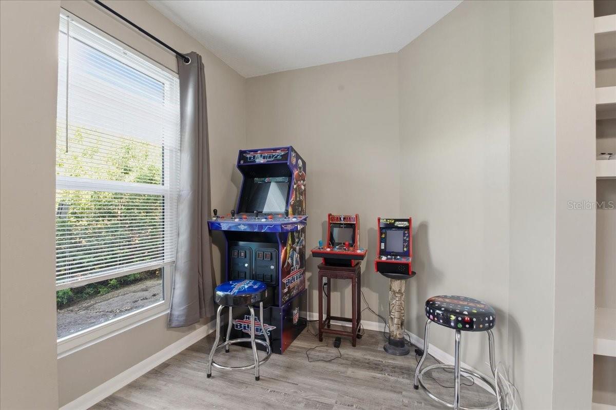 GAMING ROOM, OR THIS WOULD MAKE FOR A GREAT OFFICE SPACE