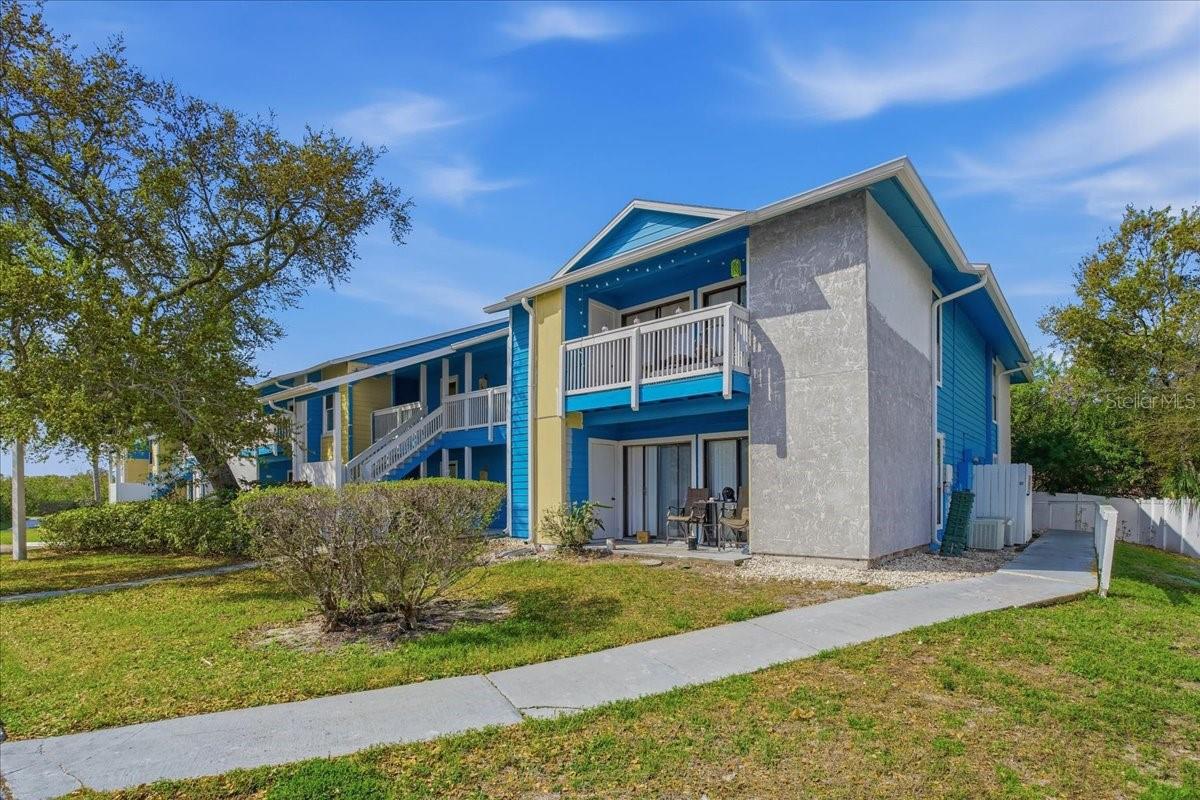 BUILDING IS PRIVATE AND TUCKED IN THE BACK OF THE COMMUNITY