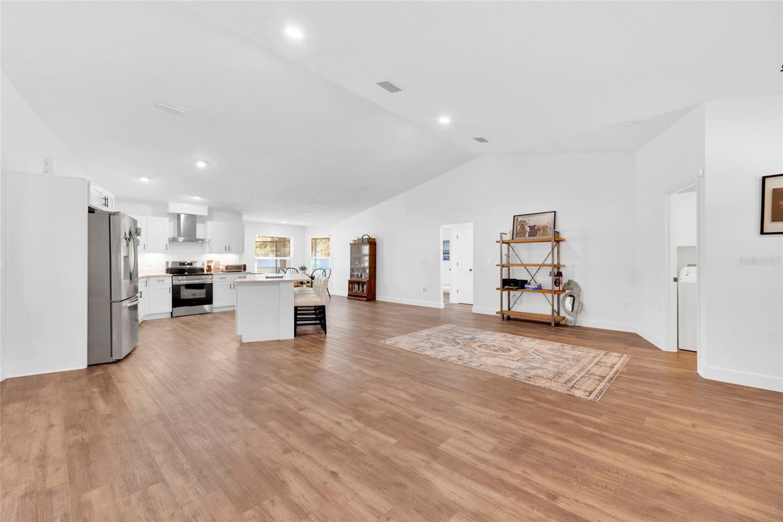 Living, Dining, & Kitchen