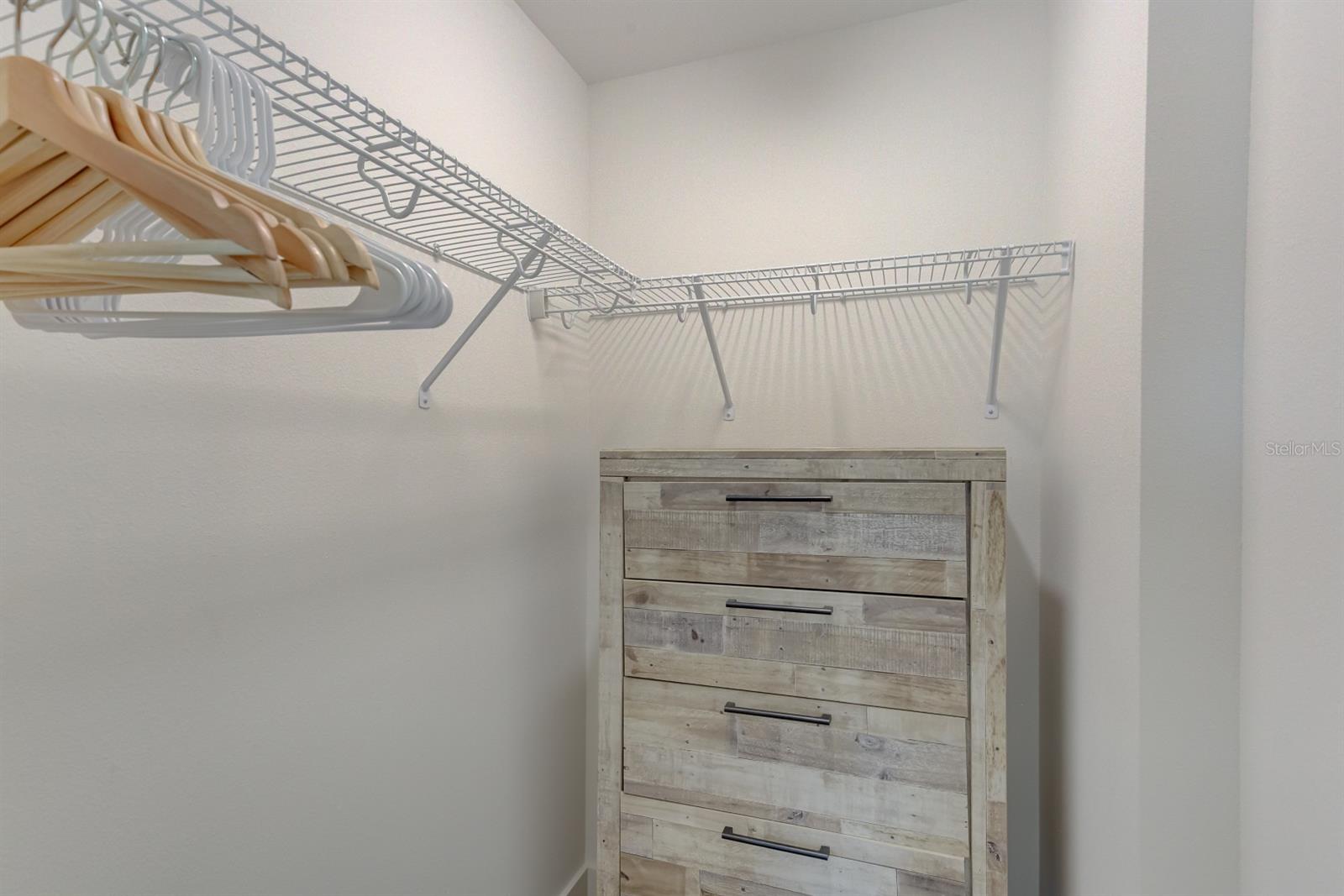 Second Bedroom Walk In closet