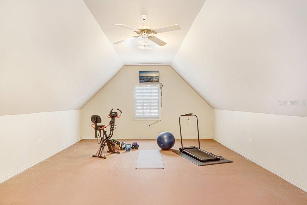 Bonus Room above garage