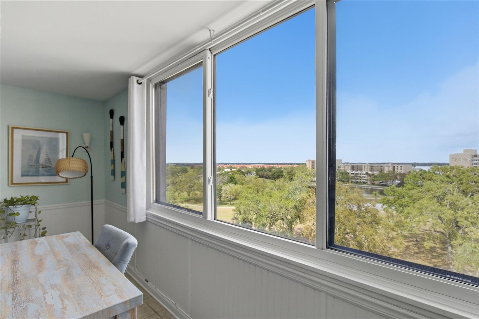 Bay View from window