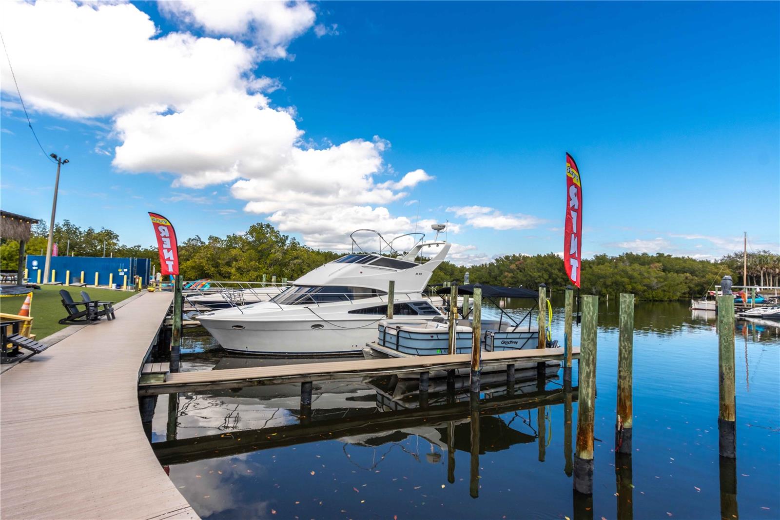 Marina with boat, kayak and jet ski rentals!