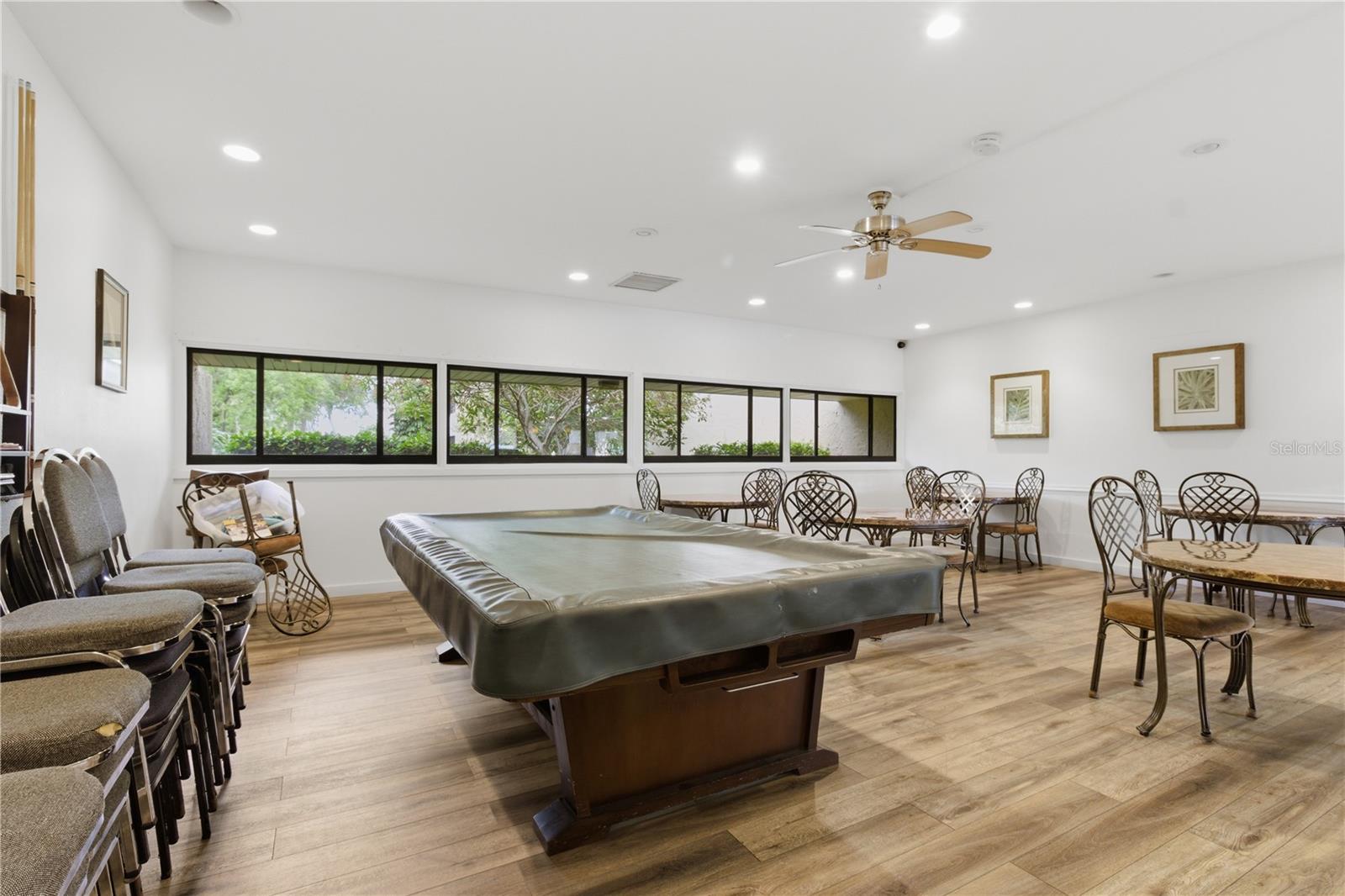 Rec Ctr in Clubhouse