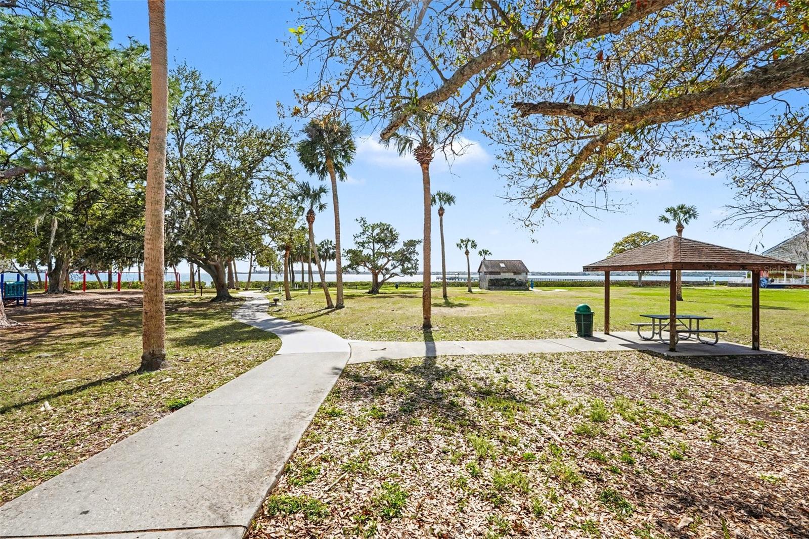 R.E Olds Park is 2 bocks from the home. It features a fishing pier, a playground , dog park and a pic-nic area