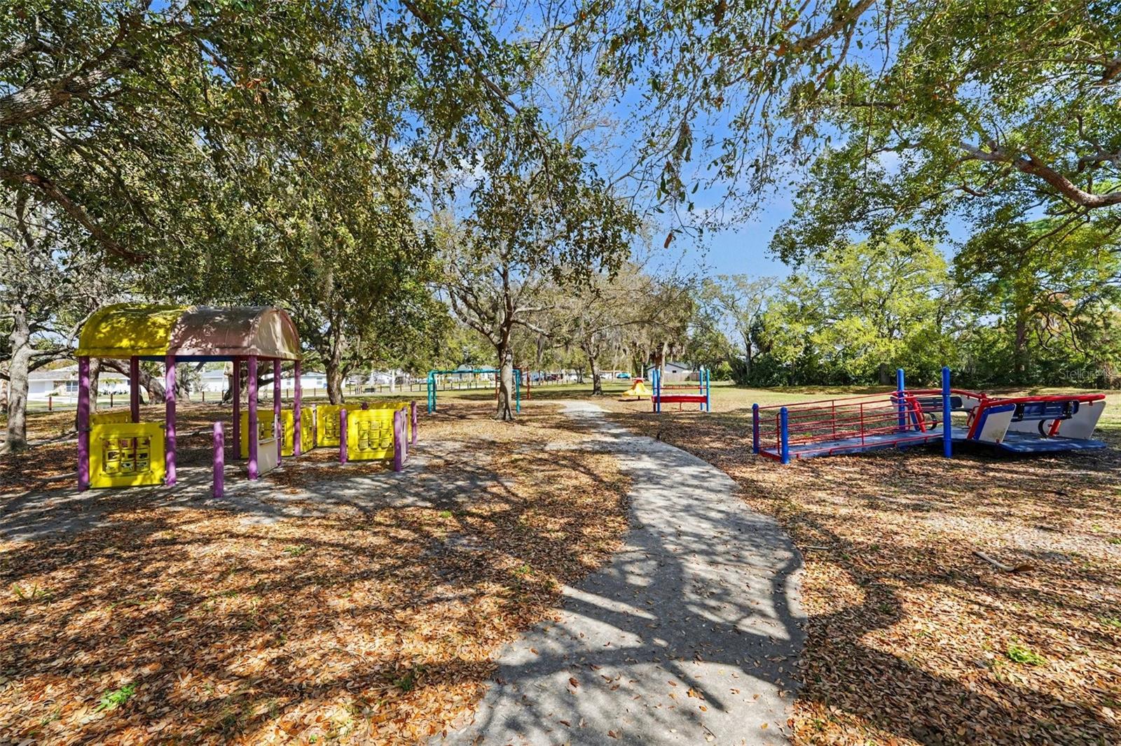 R.E Olds Park is 2 bocks from the home. It features a fishing pier, a playground , dog park and a pic-nic area