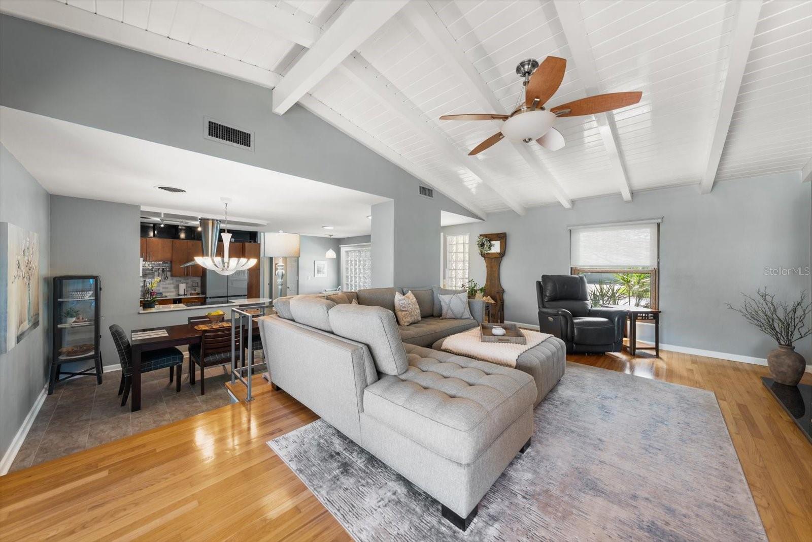 Bathed in natural light...everywhere..