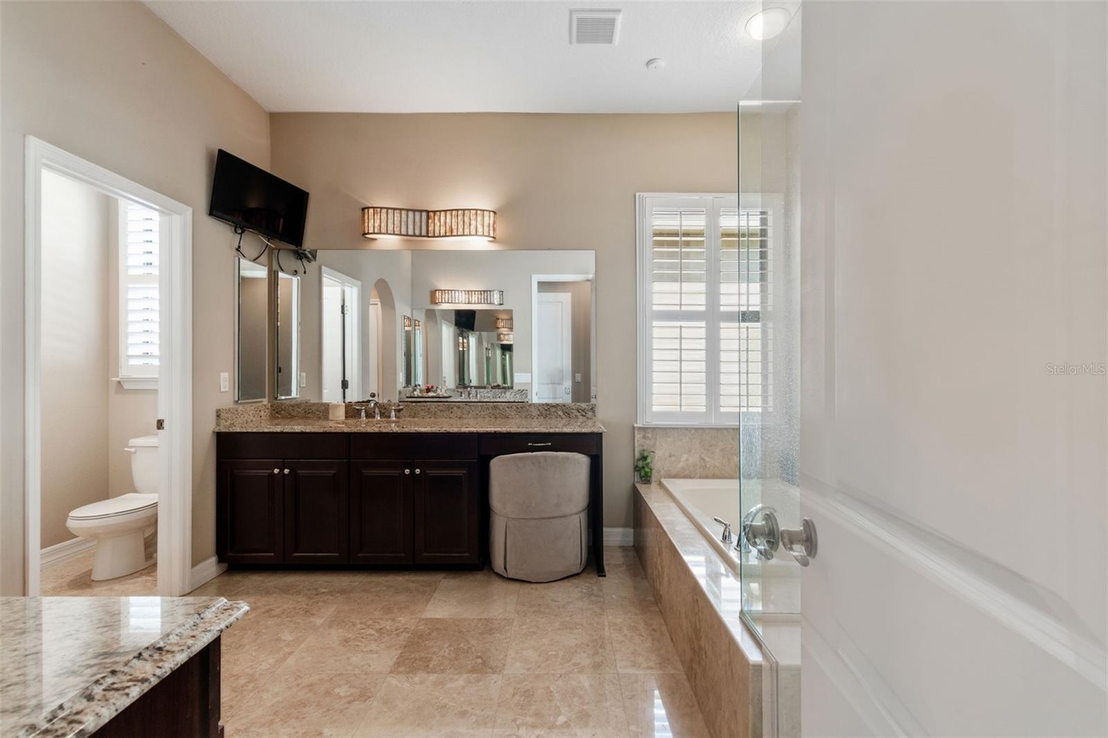 Marble Master Bathroom